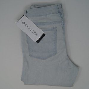 Athleta Sculptek Skinny Biscayne Wash Jeans size 2